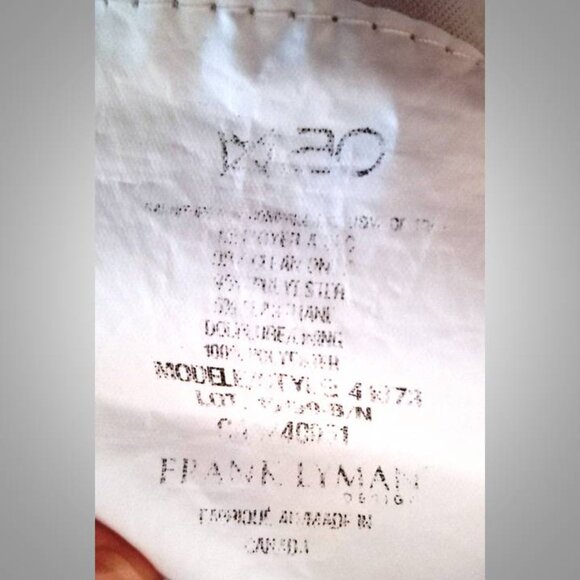 Frank Lyman Design striped dress women's size  4 - Picture 5 of 5